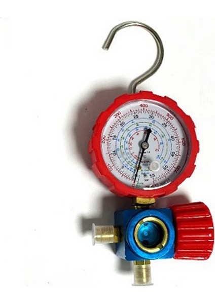 800PSI Soğutucu Manometre Koşul Basınç Göstergesi Gösterge Manometre Valfi R410A R22 R134A R404A (Yurt Dışından) fırsatları