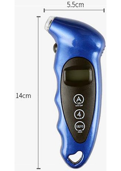 2x Yeni Lastik Hava Basınç Göstergesi Dijital Bisiklet Kamyonu Otomatik LCD Ölçer Test Cihazı Lastik Göstergesi (Yurt Dışından) fiyatları