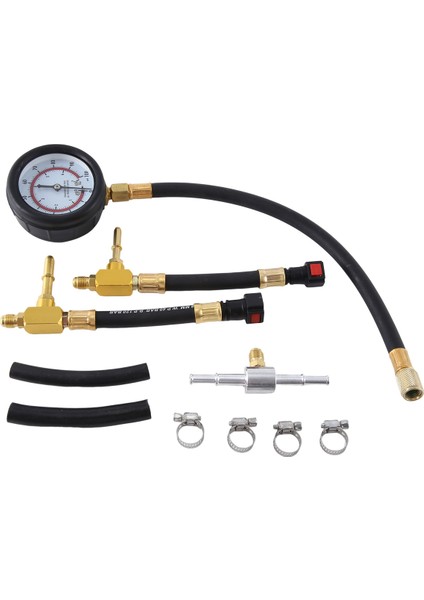 Yakıt Basınç Göstergesi Yakıt Enjeksiyon Yağı Basınç Göstergesi Benzin Basınç Algılama Göstergesi Evrensel Oto Onarım Detektörü A (Yurt Dışından) indirimleri