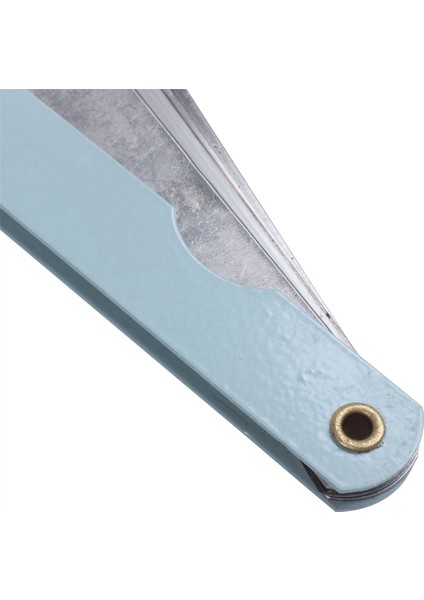 6pcs 200MM Uzunluğunda 17 Yaprak 0.02MM-1.0MM Boşluk Kalınlığı Feeler Gauge Gage (Yurt Dışından) fırsatları