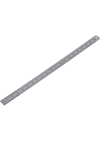 4x Çift Yan Ölçekli Paslanmaz Çelik Düz Cetvel Ölçüm Aracı 50CM (Yurt Dışından) fiyatları