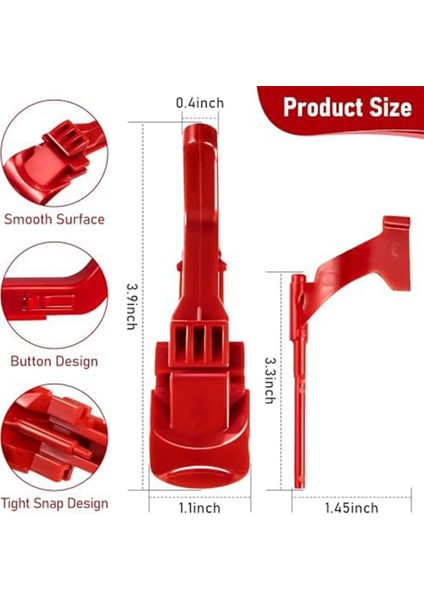 Vakum Kırmızı Teneke Kutu Düğmesi Dyson DC41, DC41 Hayvan, DC41 Hayvan Ingiltere, DC43, DC55, DC65 Için (Yurt Dışından) modelleri