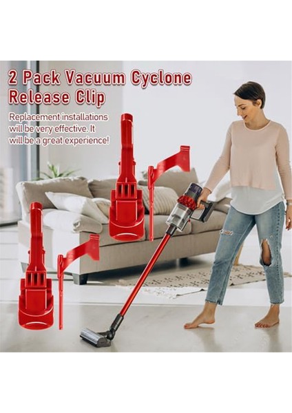 Vakum Kırmızı Teneke Kutu Düğmesi Dyson DC41, DC41 Hayvan, DC41 Hayvan Ingiltere, DC43, DC55, DC65 Için (Yurt Dışından) indirimleri