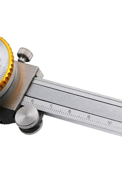 2x Kadran Kaliperler 0-150MM 0.02MM Yüksek Hassasiyetli Endüstri Paslanmaz Çelik Vernier Kaliper Şok Geçirmez Metrik Ölçüm Aracı (Yurt Dışından) indirimleri