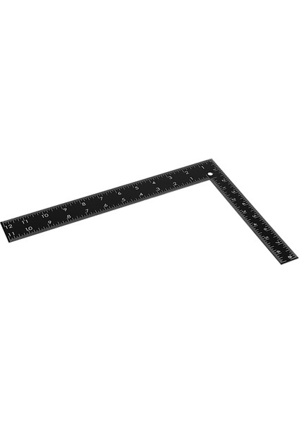 3x Öğretmen 0-30CM 0-20CM Ölçüm Aralığı L Şekilli Tasarım Kare Cetvel Siyah (Yurt Dışından) fırsatları