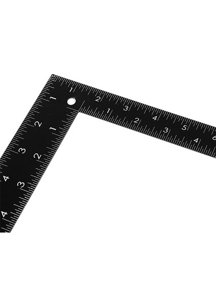 3x Öğretmen 0-30CM 0-20CM Ölçüm Aralığı L Şekilli Tasarım Kare Cetvel Siyah (Yurt Dışından) indirimleri