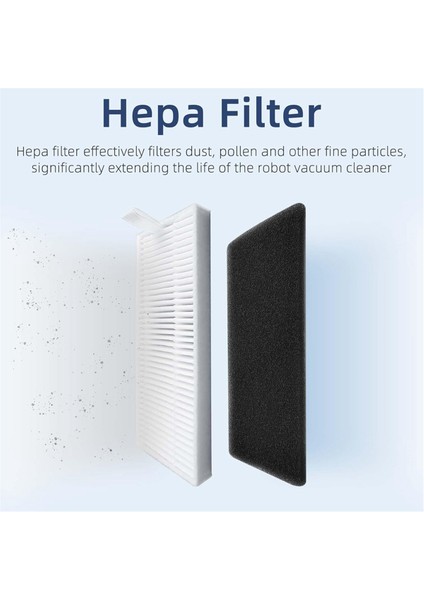 Honiture Için Aksesuar Değiştirme Kiti Q6 Pro, Laresar L6 Pro Için, Imou L11 Pro Için Airrobo T10+IÇIN, Neabot N2 Için (Yurt Dışından) indirimleri