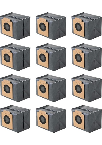 12 Paket Yedek Toz Torbaları Eufy X8 Pro Robot Vakum Kendi Üzerinde Boş Olan Istasyon Aksesuarı (Yurt Dışından)
