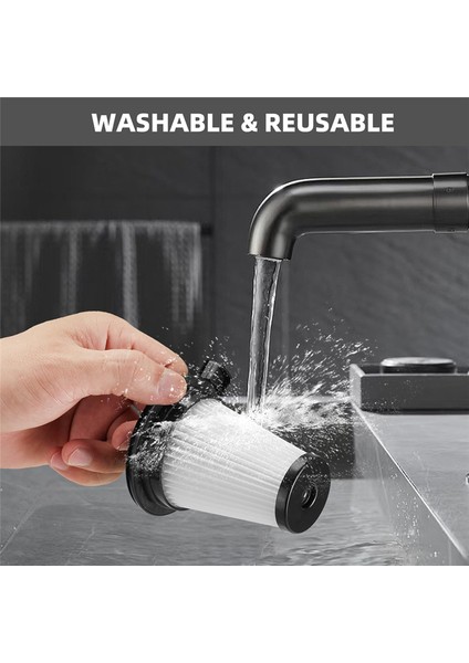 Wyze Kablosuz Elektrikli Süpürge, Çıkarılabilir ve Yıkanabilir Filtre Aksesuarları Için Yedek Filtreler Seti (Yurt Dışından) indirimleri