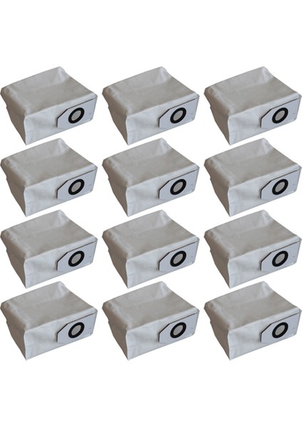 12PCS Yedek Parçalar Midea V12 V12 V10 Robot Vakum Temel Aksesuarları Dokunmayan Çöp Torbası (Yurt Dışından)