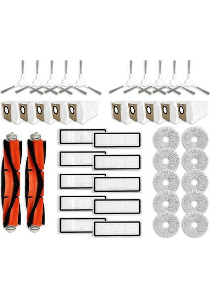 Xiaomi C102CN Robot Vaku Süpürücü Ana Yan Fırça Hepa Filtre Posta Pad Toz Torbası Yedek Parçalar Aksesuarları (Yurt Dışından)