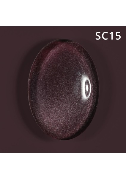 Korean Cat Eye, Silky Cat Eye, Kedi Gözü Oje, SC15 Bordo Mürdüm, 10 ml fiyatları
