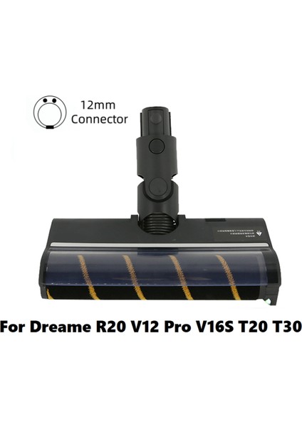 Dream R20 V12 Pro V16S Için T20 T30 The Hemend Kablosuz Vakum Süper Sert Zemin Fırça Başlıkları Yeşil Işık (Yurt Dışından) modelleri