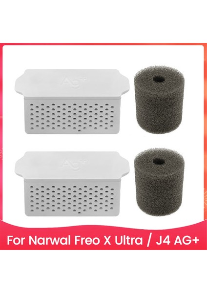 Narwal Freo x Ultra/j4 Robot Ag+ Sterilizasyon Gümüş Iyon Modülü Su Tankı Köpük Filtresi Vakum Temizleyici Aksesuarları, A (Yurt Dışından)