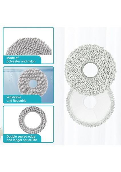 13 Adet Fırça Filtresi Toz Torbası ve Paspas Bez Kiti Roborock Qrevo Ana Qrevo Ince Elektrikli Süpürge Yedek Parçaları (Yurt Dışından) indirimleri