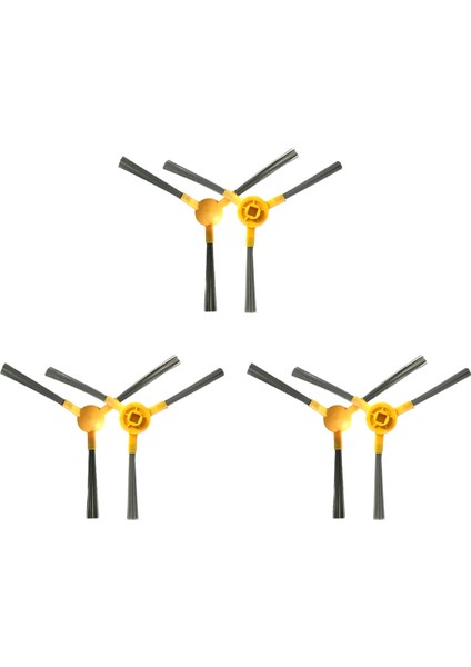 6x Sweeper Yedek Yan Fırça Proscenic 800T Robot Vakum Süpürücü Süpürücü Yan Fırça Aksesuarları (Yurt Dışından)