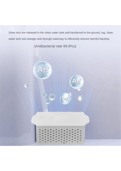 Narwal Freo x Ultra/j4 Robot Ag+ Sterilizasyon Gümüş Iyon Modülü Su Tankı Köpük Filtresi Vakum Temizleyici Aksesuarları, A (Yurt Dışından) indirimleri