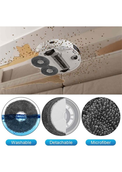 Dreame L10S Ultra/ L10 Ultra/ L10S Pro Için, Xiaomi X20+/ X10 Plus Robot Vakum Süpürge Parçaları Için Yedek Parçalar (Yurt Dışından) fırsatları