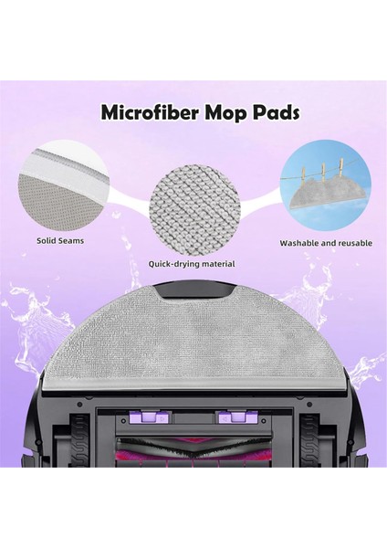 Eureka E10S / E20 Plus Robot Vakum Süpürge Parçaları Için Aksesuar Kiti Değiştirme (Yurt Dışından) fiyatları