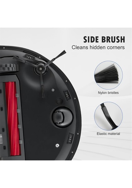 Qrevo S Roborock Qrevo S, Qrevo Pro, Qrevo Plus Robot Vakum Temizleyici Aksesuarları Kiti Fırça Filtreleri (Yurt Dışından) modelleri