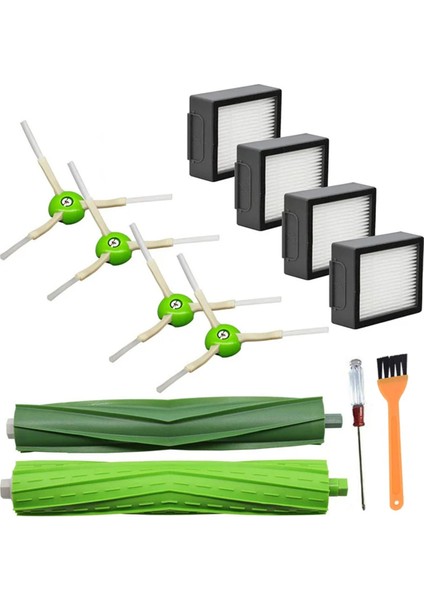 Hepa Filtre Yan Fırçası Irobot Roomba I7 I7 I6 I8 I3 Artı E5 E7 E &amp; I Serisi Ana Fırça Vakum Süpürge Aksesuarları (Yurt Dışından)