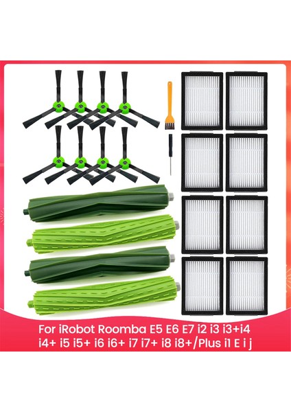 Irobot Roomba Için E5 E6 E7 I2 I3 I3+ I4 I4+ I5 I5+ I6 I6+ I7 I7+ I8 I8+/plus I1 E I J Serisi Robot Vakum Parçaları (Yurt Dışından)