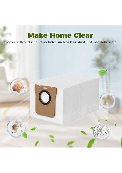 Jonr P20 Pro Robot Vakum Süpürge Parçaları Dokunamayan Toz Toplama Çantaları Için Yedek Toz Çantası 20 Pcs (Yurt Dışından) indirimleri