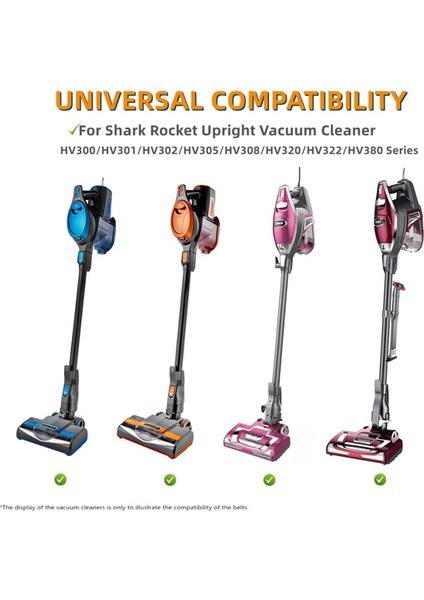 Köpekbalığı Roket HV300, HV301, HV302, HV320, HV321 Vakum Süpürge Değiştirme Alt Kanal Hortumu 6X1.25INCH Için 2pcs Alt Hortum (Yurt Dışından) indirimleri