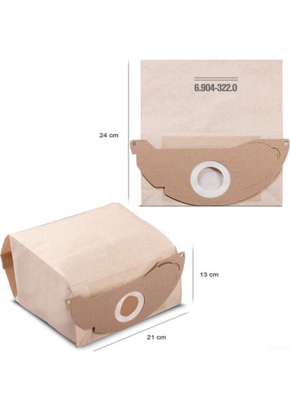 Vakum Süpürge Torbaları ve Karcher Wd2 Için Kartuş Filtreleri WD2.200 Mv2 A2004 6.904-322.0 Islak Kuru Elektrikli Süpürge (Yurt Dışından) modelleri