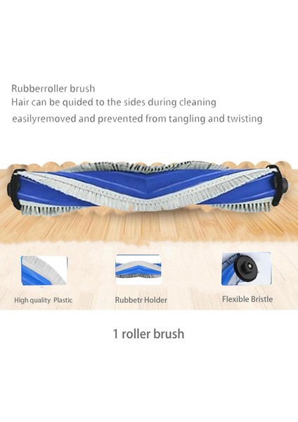 16PCS Ecovacs Deebot X5 Pro / X5 Pro Omni Vakum Temizleyici Mop Bezi Hepa Filtre Ana Yan Fırça (Yurt Dışından) fiyatları