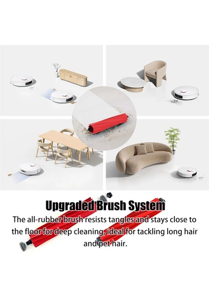 Roborock Için Yedek Parçalar Q7 Q7+ Q7 Max Q7 Max+ Robot Vakum Süpürge Ana Yan Fırça Hepa Filtre Toz Torbaları (Yurt Dışından) modelleri