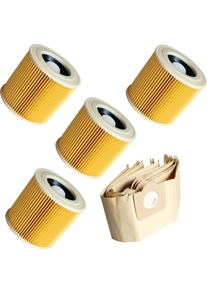Karcher Vakum Süpürge Aksesuarları Filtre Elemanı A2004 A2054 WD2.250 Filtre Için Uygun (Yurt Dışından)