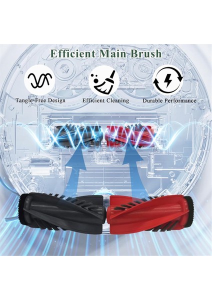 Roborock Qrevo Için Aksesuar Kiti Robot Vakum Ana Yan Fırça Hepa Filtre Mop Pedler Toz Torbaları Yedek Parçalar (Yurt Dışından) modelleri