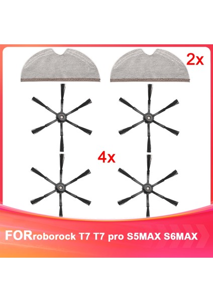 Roborock T7 T7 Pro S5MAX S6MAX Sweeper Aksesuarları Yedek Sarf Malzemeleri Için. (Yurt Dışından)