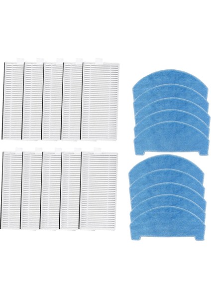 Ilife V3X Süpüren Robot Temizlik Parçaları Değiştirme Için Özel Olarak Tasarlanan 20 Pcs Mop Filtresi (Yurt Dışından) fırsatları