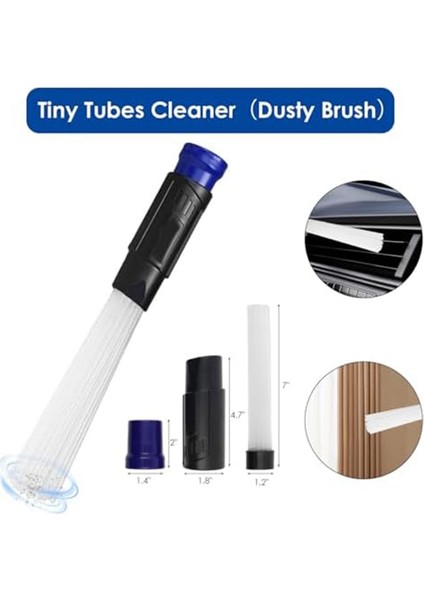 Vakum Fırçası Ekleri, Esnek Çatlak Aracı ile Mağaza Vac Aksesuarları Için Evrensel 1 1/4 Inç Vakum Ekleri Kiti (Yurt Dışından) indirimleri