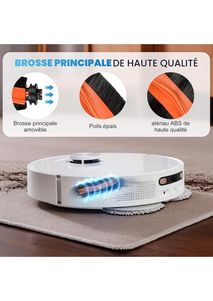 Xiaomi Için Aksesuar X20+ Robot Vakum Süpürücü Ana Yan Fırça Hepa Filtre Mop Bez Toz Çantaları Yedek Parçalar (Yurt Dışından) indirimleri