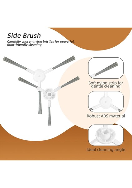 Dream L10S ULTRA/L10 Ultra Için, Xiaomi Robot Vakum X20+ Plus Ana Yan Fırça Hepa Filtre Aksesuarları Parçaları (Yurt Dışından) fırsatları