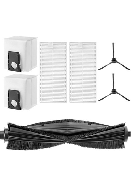 Eureka J20 Robot Vakum Süpürge Parçaları Için Vakum Yedek Parçaları Ana Yan Fırça Hepa Filtreler Toz Çantaları (Yurt Dışından) modelleri