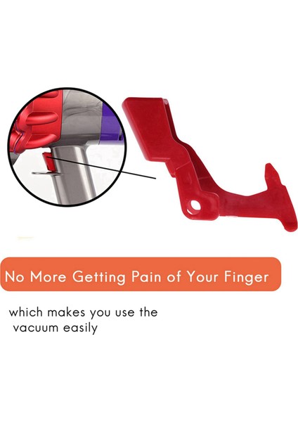 6pcs Dyson V10 V11 Vakum Süpürücü Süpürücü Için Ekstra Güçlü Tetik Güç Düğmesi Anahtarı Ev Temizliği Için Değiştirin (Yurt Dışından) modelleri