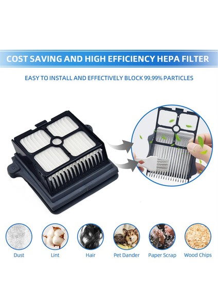 6pcs Değiştirme Tineco Zemin Için Parçalar Bir S7 S7 Flashdry Islak Kuru Vakum Süpürge Aksesuarları Silindir Fırça Hepa Filtre (Yurt Dışından) fiyatları