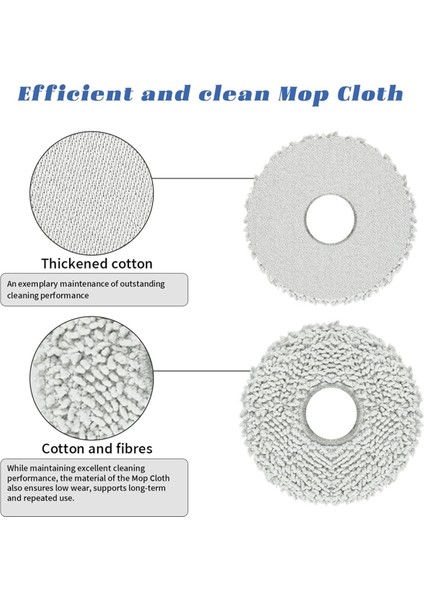 41PCS Fırça Filtre Toz Torbası ve Paspas Kumaş Kiti Ecovacs Debot N30 Omni N30 Pro Omni Vakum Süpürge Yedek Parçaları (Yurt Dışından) modelleri