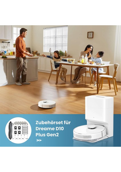 Dream D10 Plus Gen 2 Için Aksesuar Kiti - Ana Fırça, Toz Torbaları, Mendiller, Hepa Filtreleri ve Yan Fırçaları Içerir (Yurt Dışından) fiyatları
