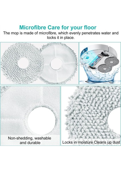 Dream L10S Ultra Için Filtre Toz Torbaları, S10 Pro, Xiaomi Mijia Omni X10+, Robot Vakum Süpürge Aksesuarları Mop Ana Fırça (Yurt Dışından) fırsatları