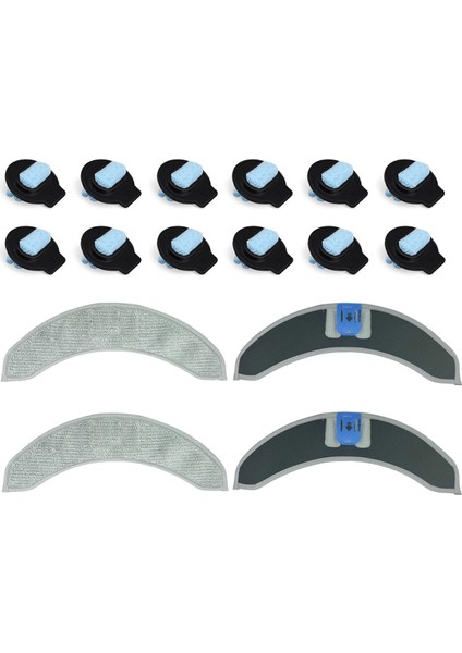 Irobot Roomba Için Combo J7+/ J9+ Otomatik Emme Mop Robot Yıkanabilir Mops Su Tankı Filtreleri (Yurt Dışından)