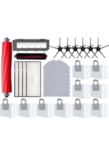 31PCS Roborock S7 Maxv Ultra/ S7 Pro Ultra/ S7 Maxv Plus G10S/ G10S Pro Robot Vakum Süpürücü (Yurt Dışından)