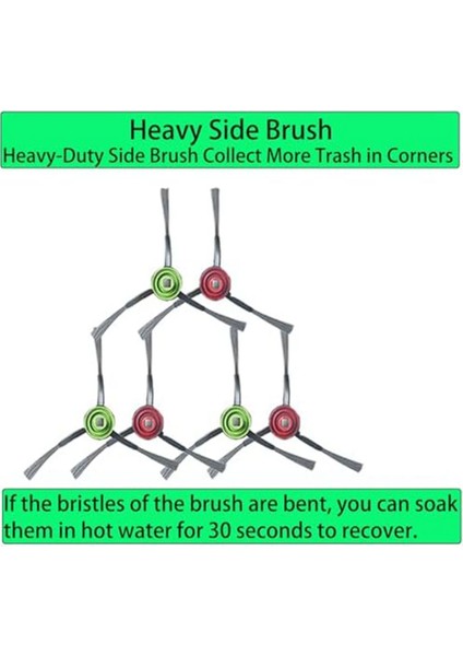 Ecovacs Için Yedek Parçalar Deebo T20 T10 X1 Omni Turbo Serisi Robot Vakum Ana Fırça Posta Pad Toz Çanta Aksesuarları (Yurt Dışından) fiyatları