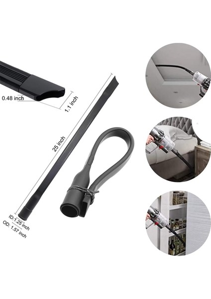 11PCVACUUM Ekleri 2 1/2in Ila 1/4in Ila 1 3/8in ve 1 7/8in Ila 1in Vakum Hortum Adaptör Kiti, Evrensel Vakum Aksesuarları (Yurt Dışından) modelleri