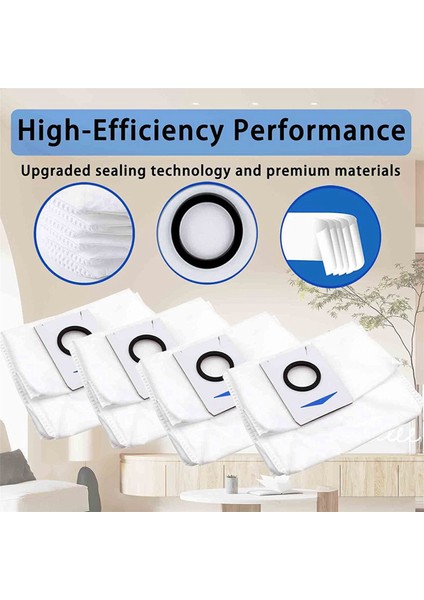 Ecovacs Deebot Için 16PCS Vakum Torbaları X1 Ecovacs Deebot X1 Turbo Için Omni Toz Çantaları (Yurt Dışından) modelleri