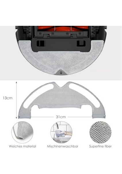 Dreame D10 Plus Için Aksesuar Seti, Z10 Pro, L10 Plus Ana Fırça, Robot Vakum Süpürge Yedek Parçaları Aksesuarlar (Yurt Dışından) indirimleri